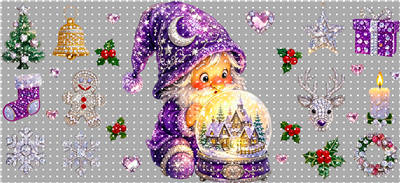 16oz Christmas-S  2142